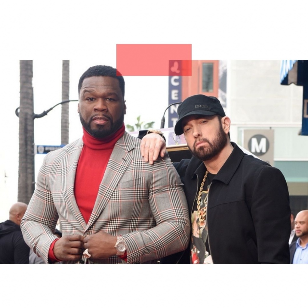 Рэпер 50 Cent назвал Эминема легендой