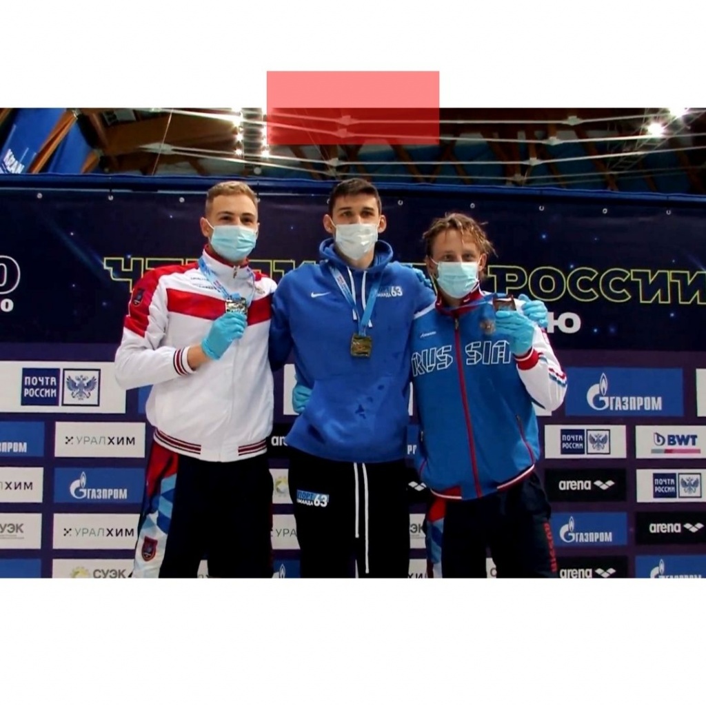 Липчанин — призер Чемпионата России по плаванию 