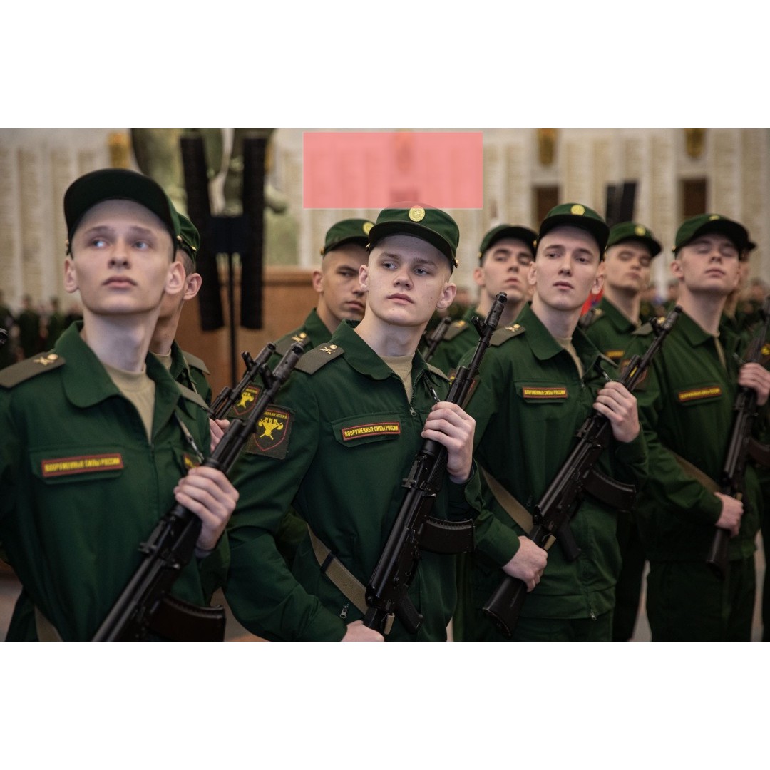 Новобранцы Преображенского полка из Липецкой области приняли присягу в Музее Победы