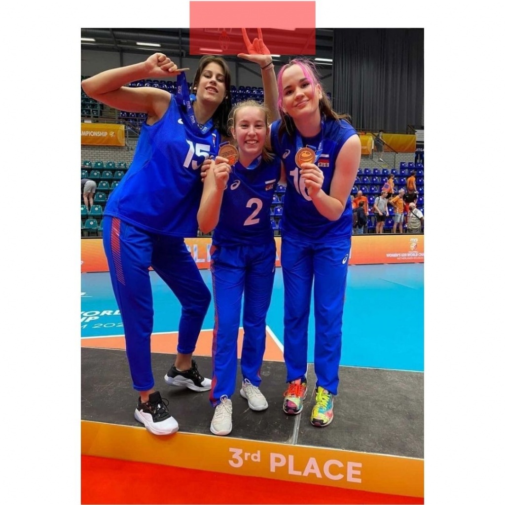 Три липчанки стали бронзовыми призерами первенства мира по волейболу 