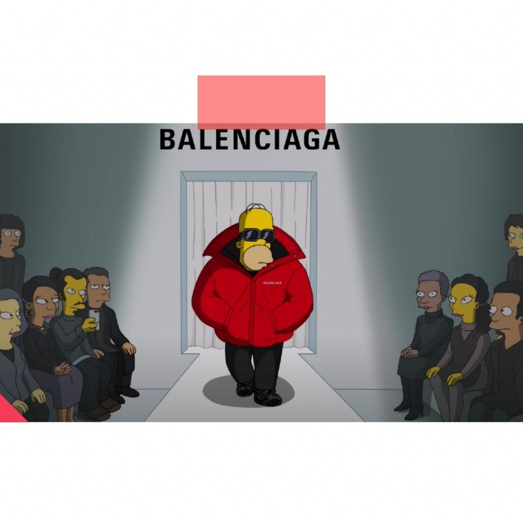Симпсоны и Balenciaga выпустили совместную коллекцию