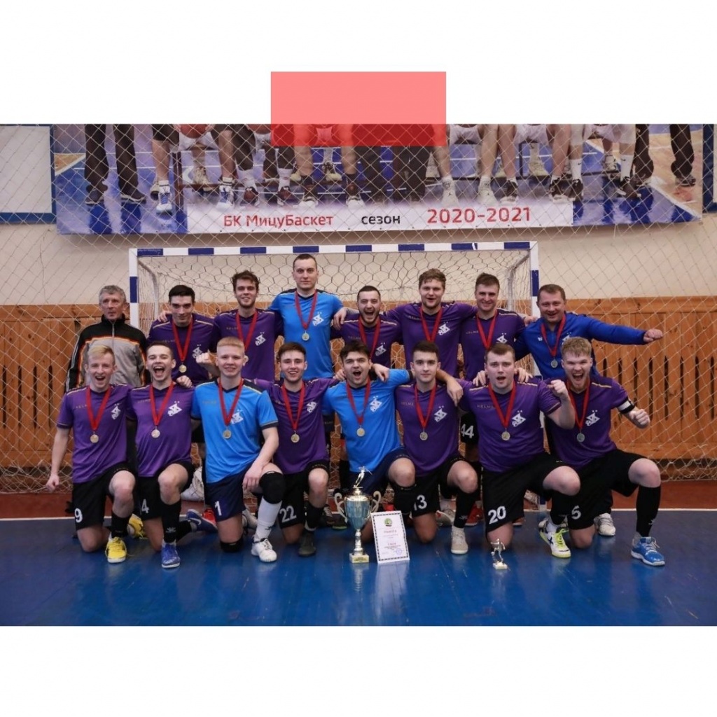 Студенты ЛГТУ стали чемпионами Липецкой области по мини-футболу